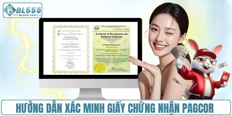 Hướng dẫn xác minh giấy chứng nhận Pagcor